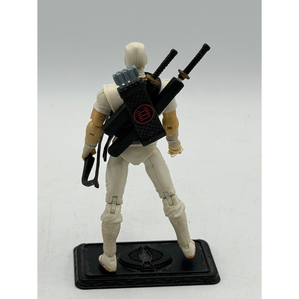 2007 G.I. Joe 25th Anniversary Storm Shadow v2 100% Complete Stand Hasbro 3.75" - Picture 2 of 16